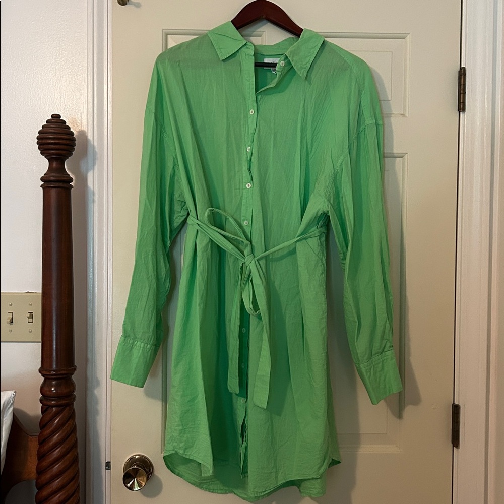 Velvet by Graham & Spencer Addison Belted Shirt Dress - Picture 3 of 12